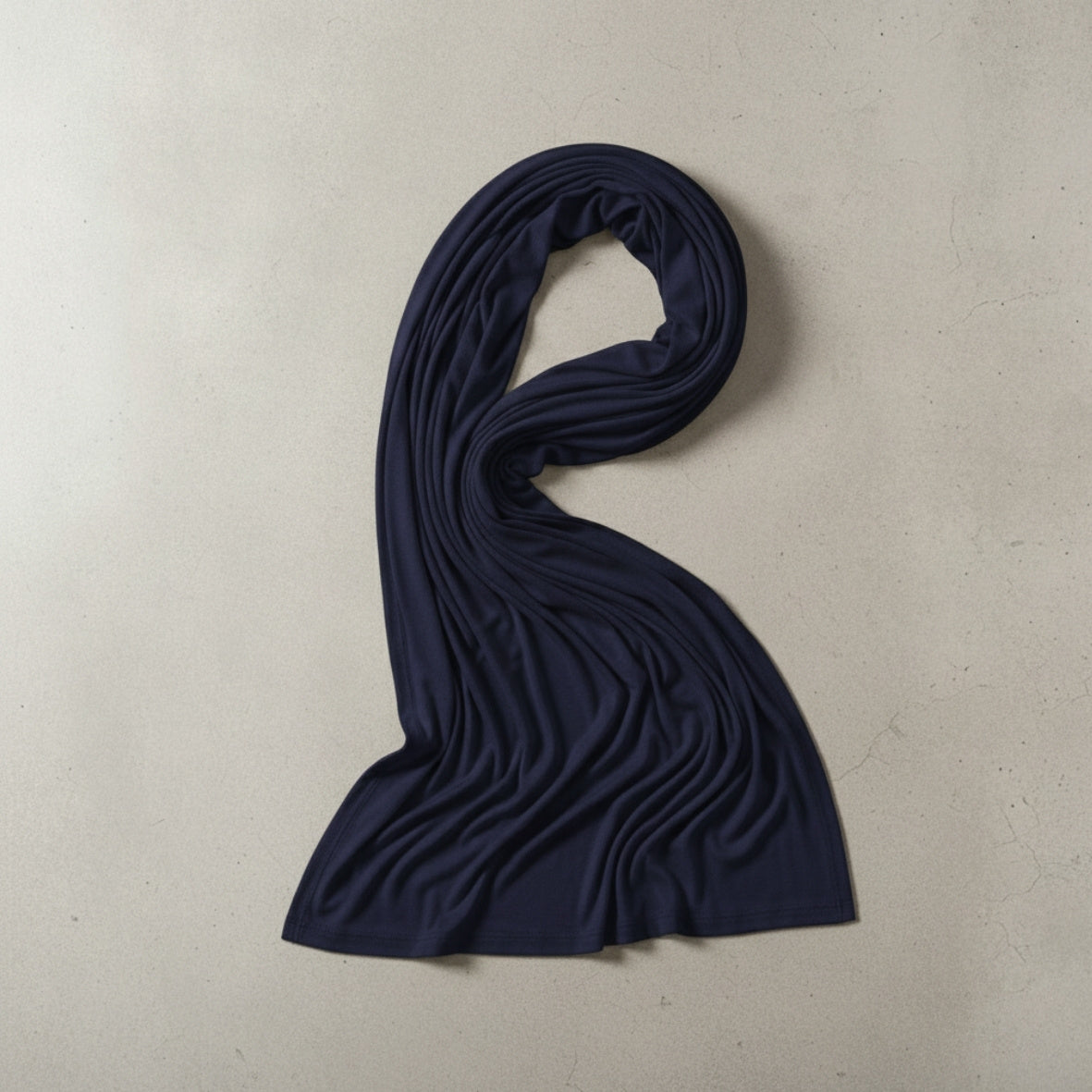 Jersey Hijab - Navy