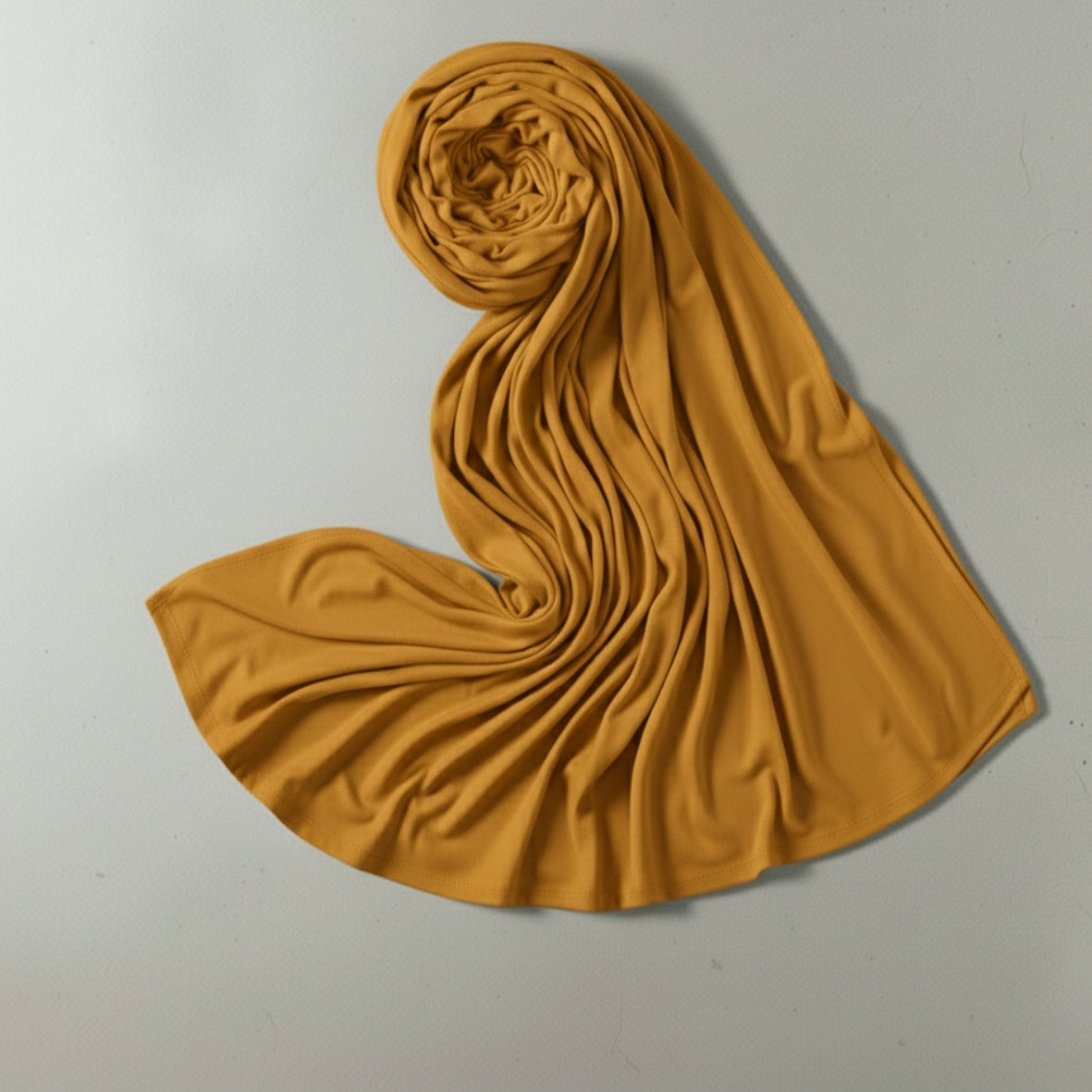 Jersey Hijab - Mustard