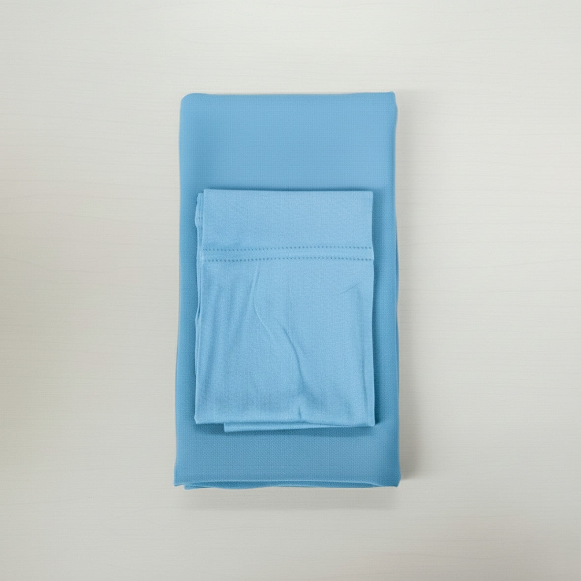Chiffon Hijab With Matching Undercap - Sky Blue
