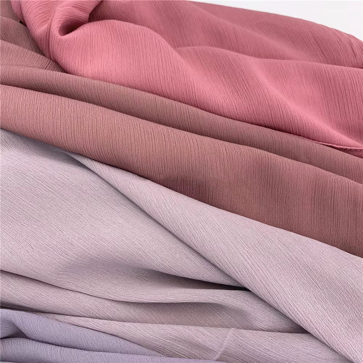 Crinkle Plain Chiffon