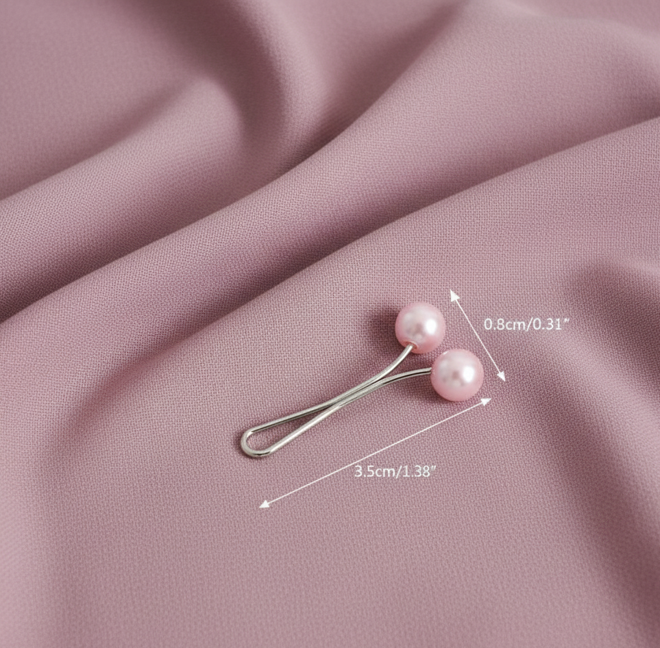 U-Shaped Pearl pin