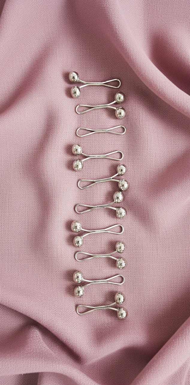 U-Shaped Pearl pin