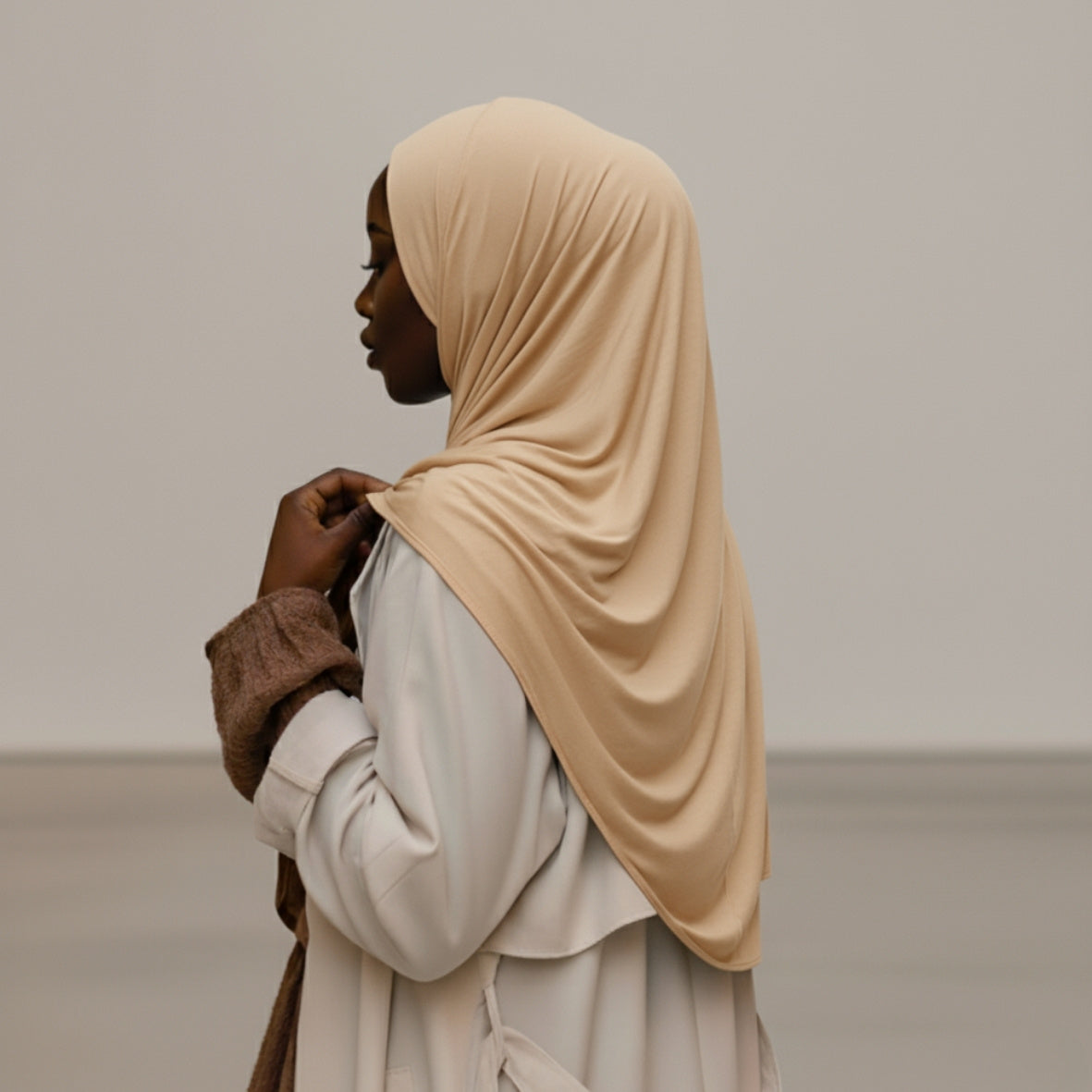 Bamboo Jersey  Hijab