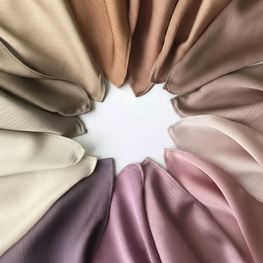 Crinkle Satin Hijab