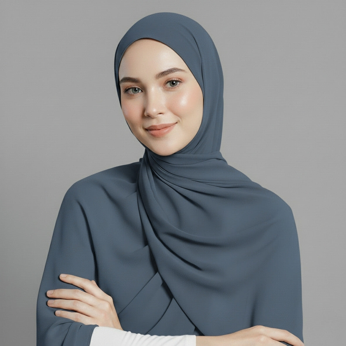 Premium Chiffon - Blue
