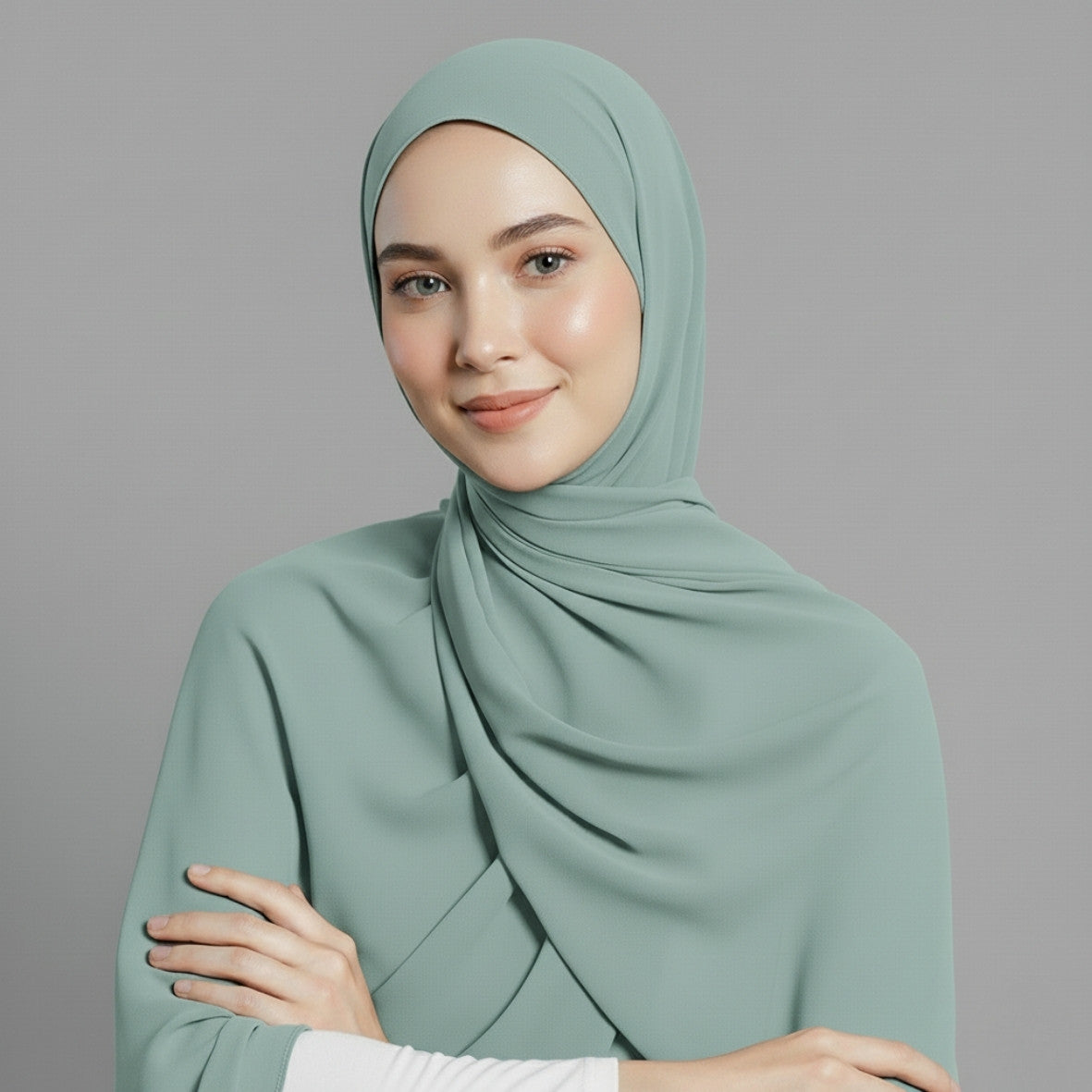 Premium Chiffon - Mint Green