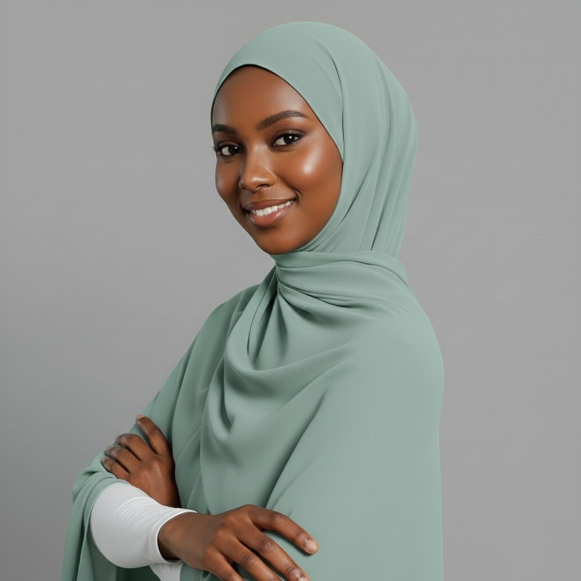 Premium Chiffon - Mint Green